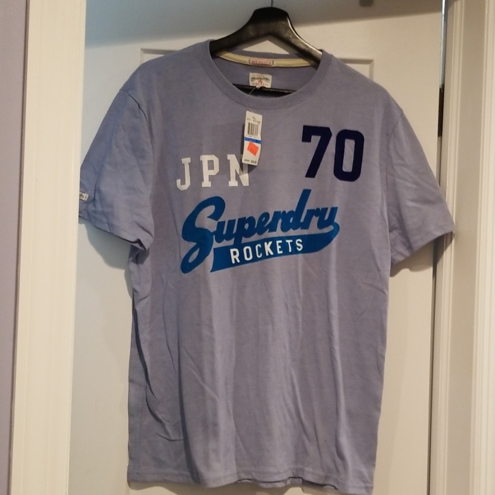 New with Tags Superdry Blue Tshirt